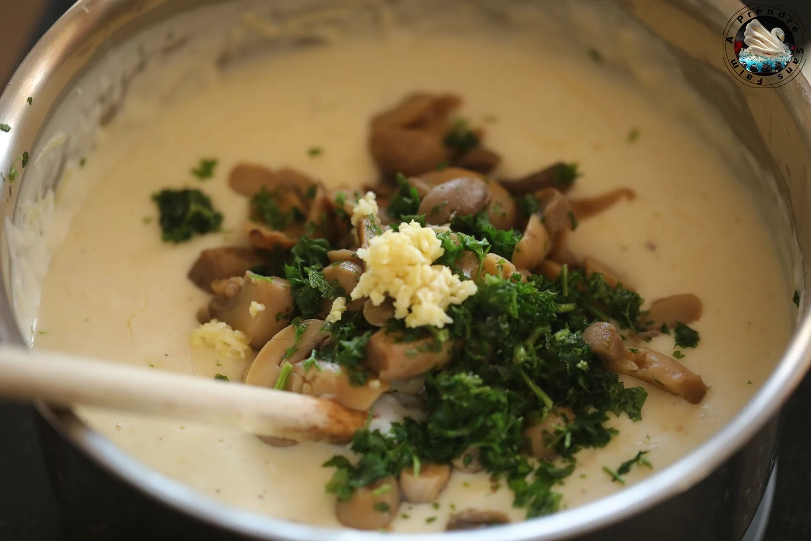 Béchamel aux champignons