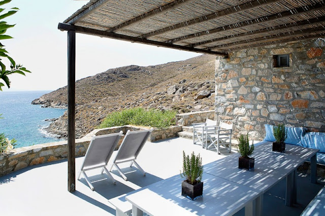 Villa Karavi en Serifos chicanddeco