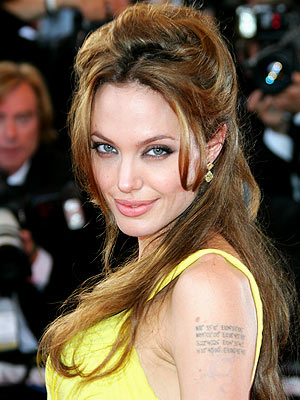  Angelina Jolie Tattoos But, before she met Mr. Pitt, Ms. Jolie confessed