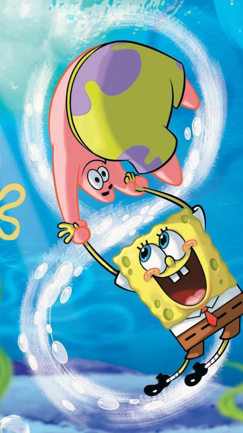 Wallpaper Layar Kunci dan Beranda Spongebob Viral