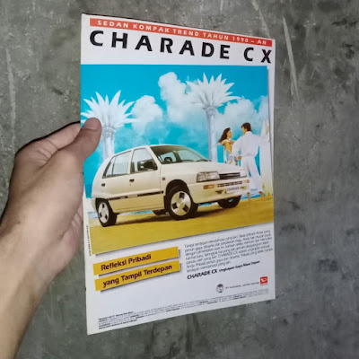 Brosur Iklan Daihatsu Charade CX