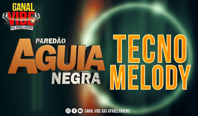 SET PAREDÃO ÁGUIA NEGRA TECNO MELODY 2021 - MIX DJ BRENO THE BEST - CANAL VIBE DAS APARELHAGENS