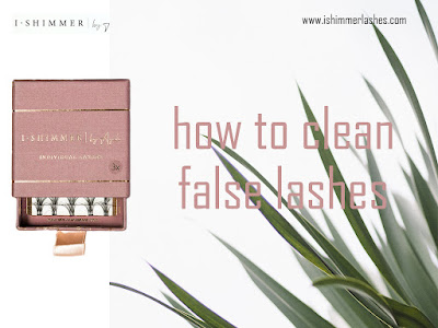 how to clean false lashes