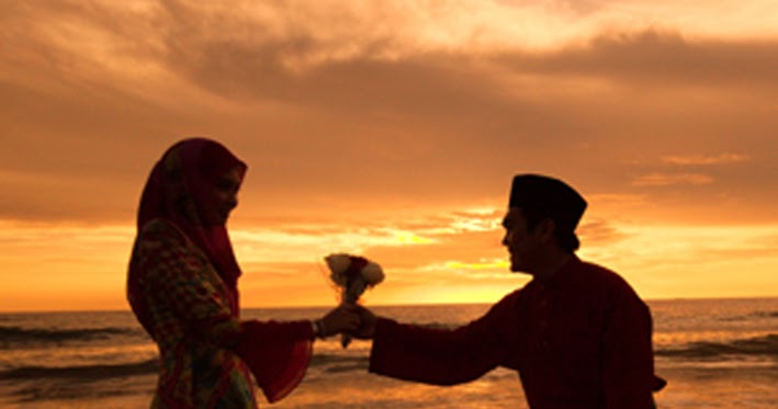 Gambar Sepasang Kekasih Muslim Romantis Nusagates