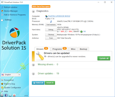 DriverPack Solution 15.10 x86 x64 Full Version 1