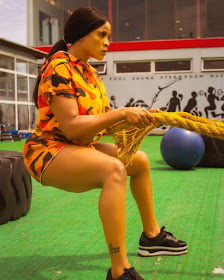 Nollywood Actress Uche Ogbodo turns fitness coach