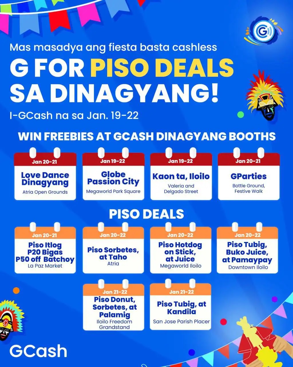 GCash prepares series of events for the Dinagyang Festival