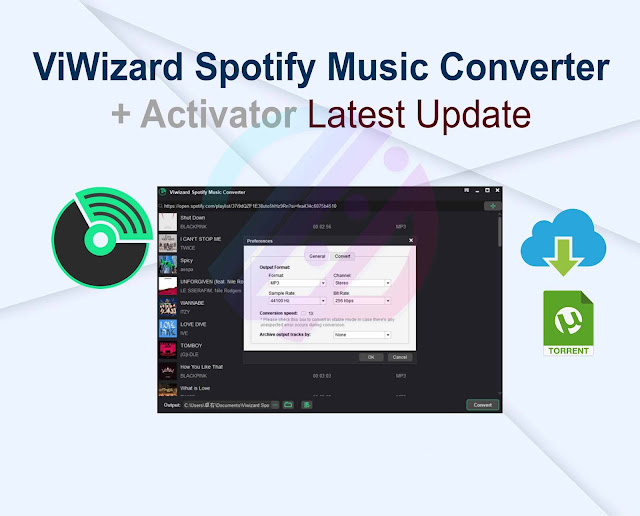 ViWizard Spotify Music Converter 2.13.0.801 + Activator Latest Update