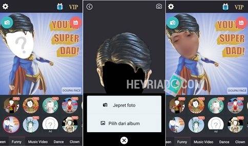 cara memakai aplikasi doupai di Android Cara Menggunakan Aplikasi DOUPAI Face di Android