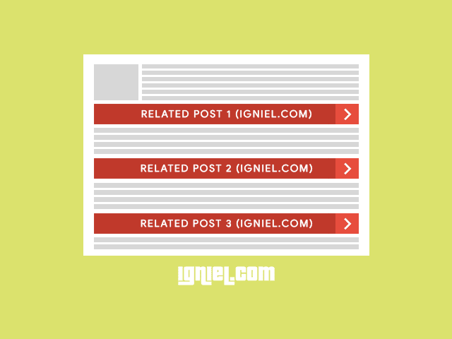 Memasang Banyak Artikel Terkait (Multiple Related Post) di Antara Paragraf dalam Postingan Blogger