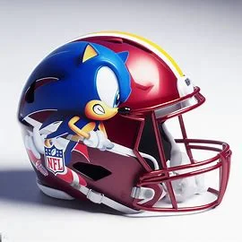 Washington Football Team Sonic Concept Helmet
