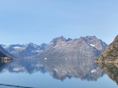 landscape in Prince Christian Sound, Greenland