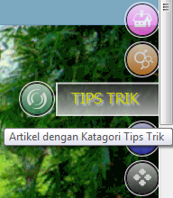 Navbar Auto-Hidden disisi kanan