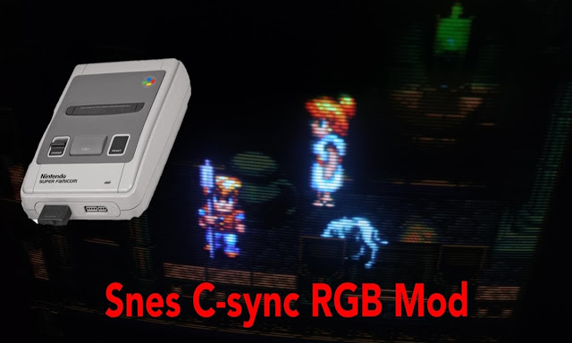 Tutorial SNES C-Sync Mod RGB