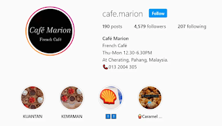 Cherating Cafe Marion di Muzlina Trading