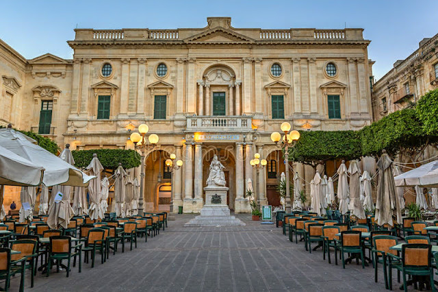 national library of malta valletta malta