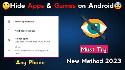 How to hide Apps on Any Android - Technical Shaharyar