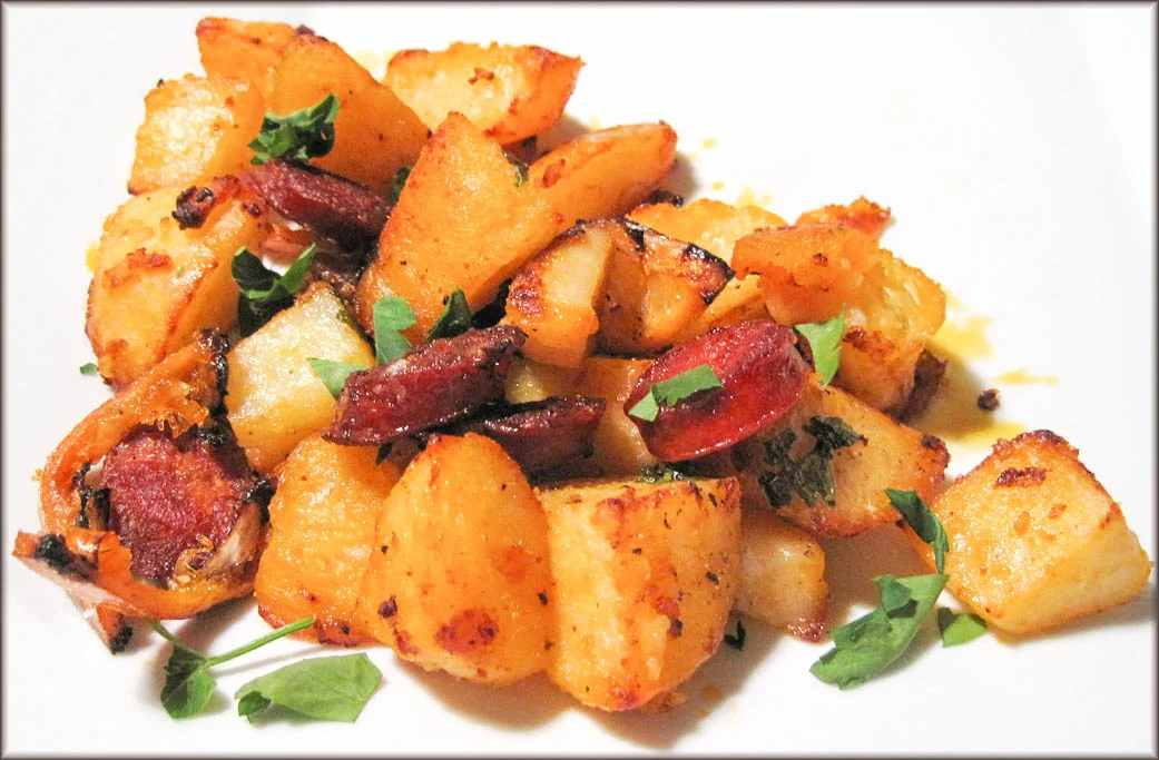 Potatoes and Chorizo 