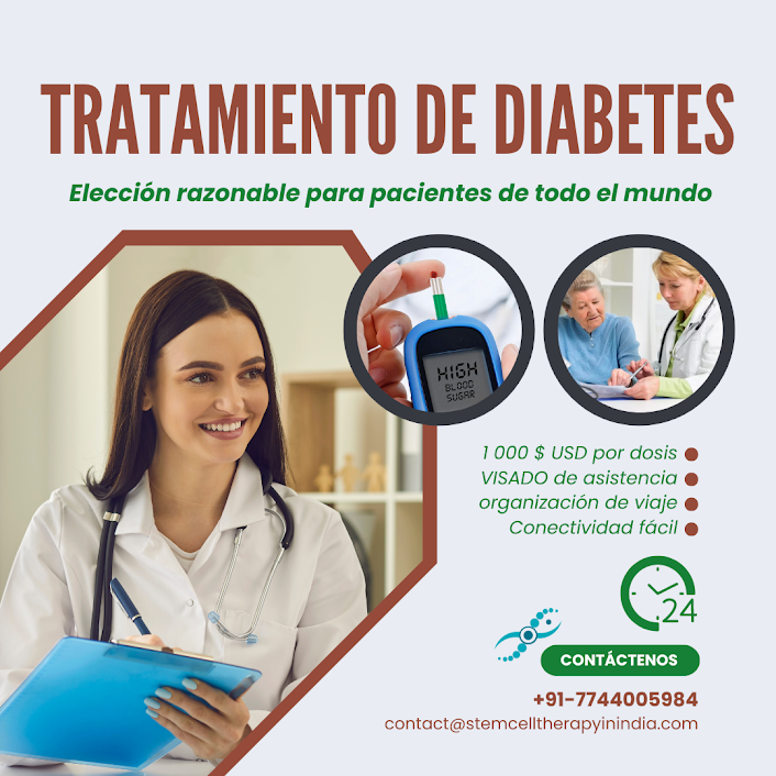 Tratamiento de la diabetes con células madre en la India