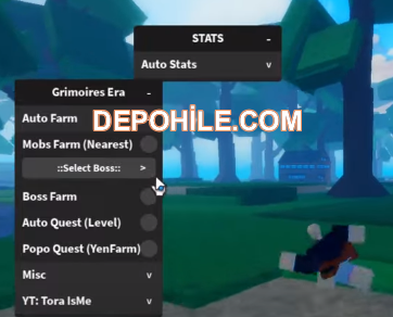 Roblox Grimoires Era Script Hızlı Görev, Level Hilesi İndir