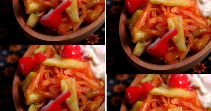 Resep Rujak Gobet Makanan Sehat dari Buah-buahan - Area Halal