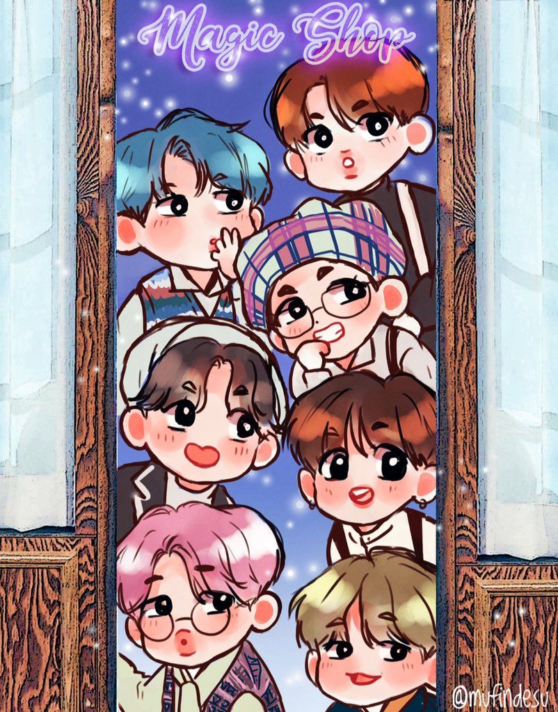 72 Android Cute Bts Chibi  Wallpaper