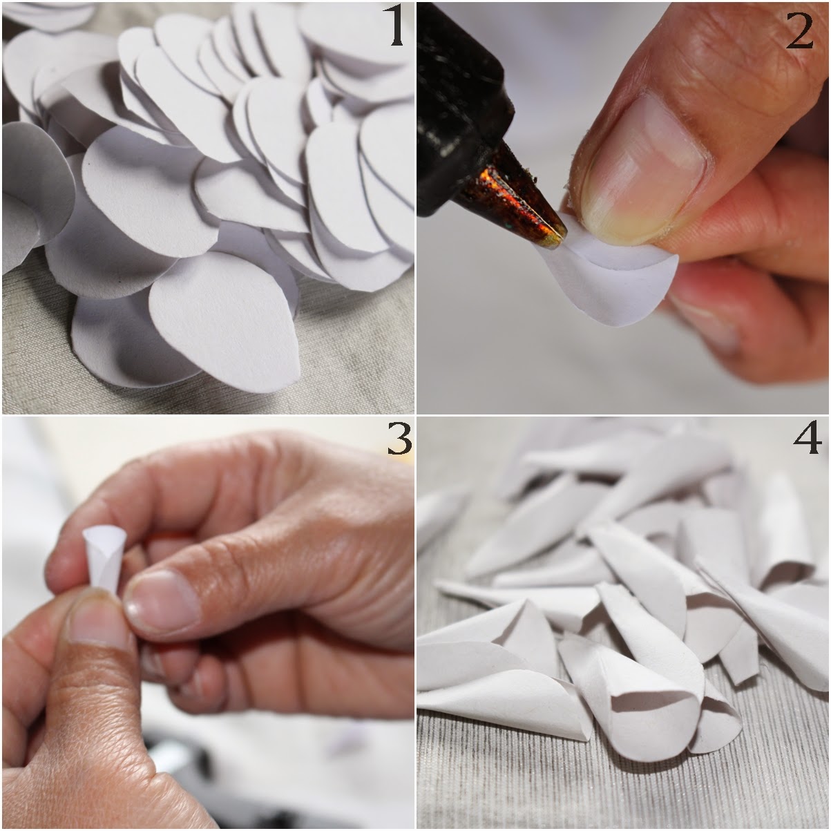 DIY: How To Make a Paper Dahlia Flower | Reduce. Reuse ...