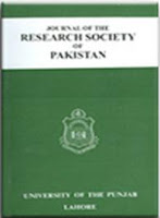 Journal of the Research Society of Pakistan