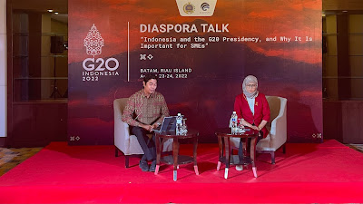 Diaspora Talk: Peran Penting UMKM dalam Presidensi G20 Indonesia