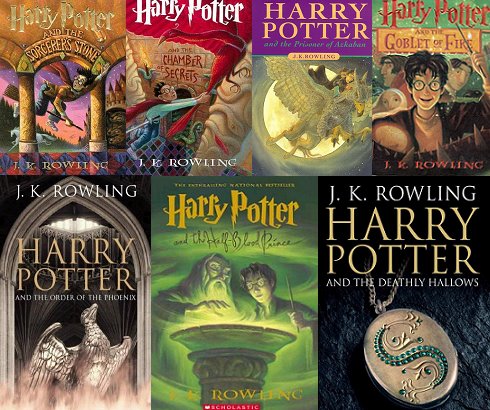 harry potter 4 book cover