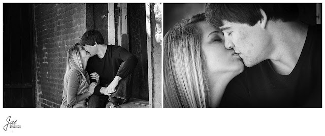 Downtown Lynchburg Fall Liberty University Couples Session