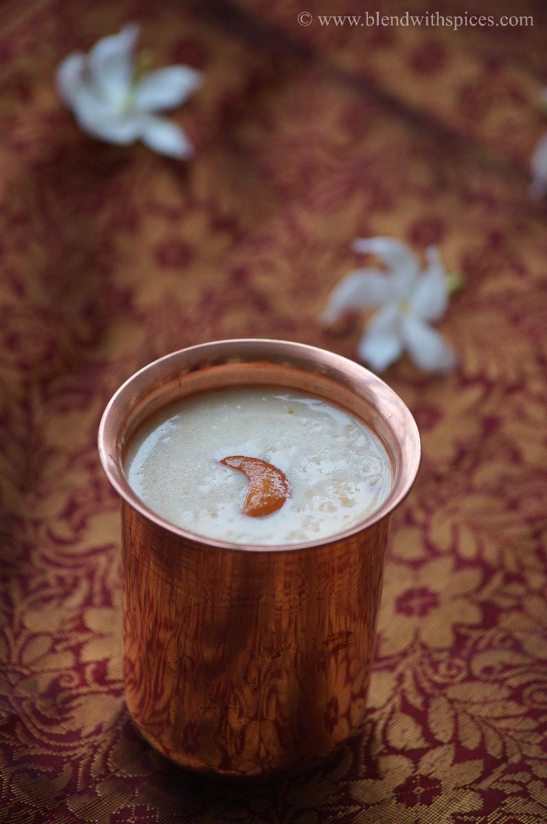 wheat payasam recipe with jaggery, godhumai rava payasam, naivedyam recipes