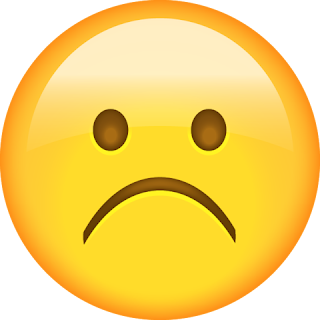 WhatsApp Very sad emoji