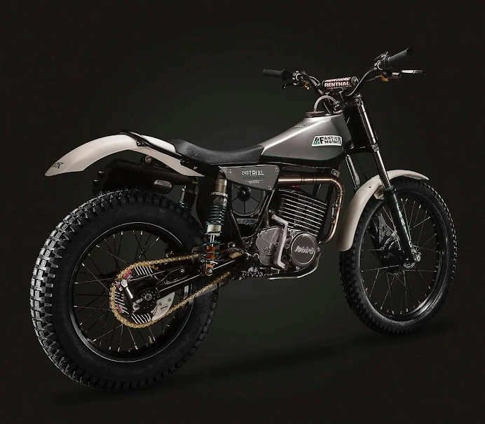 Fantic 240 Custom Restomod Trials Bike by Subira Classic