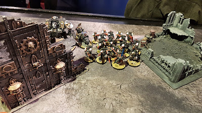 Warhammer battle report - Warhammer 40k - 9th Edition - Creations of Bile vs Black Templars - 1500pts - Open Play