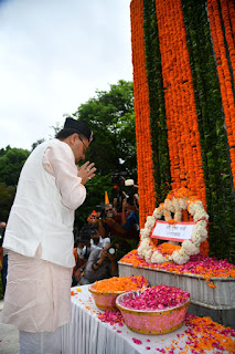 CM Dhaami pay tribute to kargil sgaheed