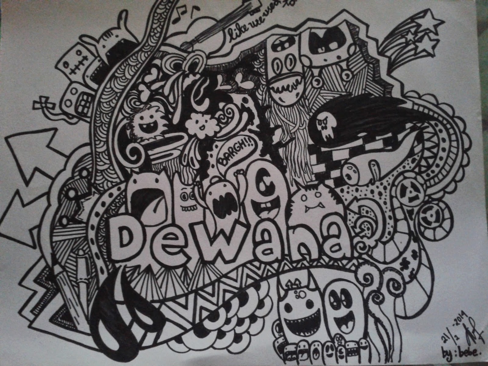 Bacot Able Artwork My Doodle
