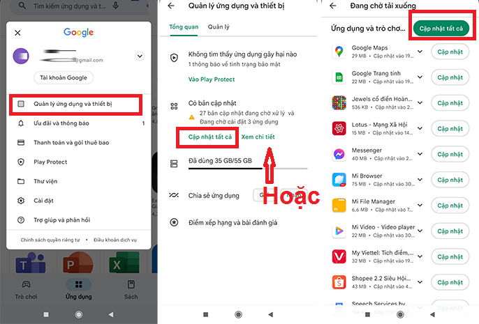 Cách sửa lỗi dịch vụ của Google PLay đã dừng đơn giản và mới nhất 2023 a3