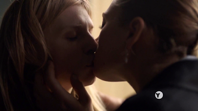 Elise and Eryka Share Their First Kiss in the Tunnel S2 UK TV series