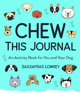 Interview with Sassafras Lowrey about Chew This Journal. Photo shows the book cover.