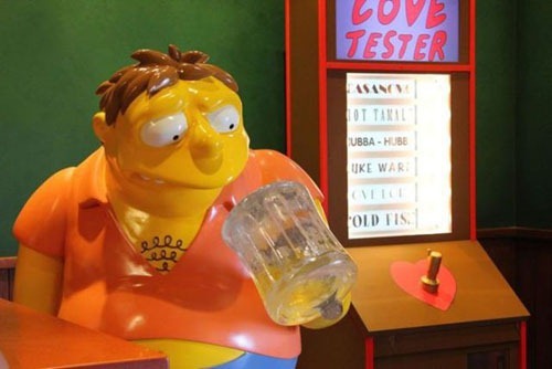 Springfield dos Simpsons em tamanho real - www.deubandeira.com.br