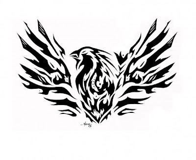 eagle tribal tattoo design