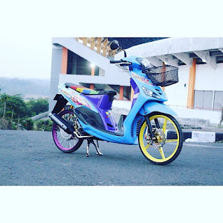 Modifikasi Yamaha Mio Mothai