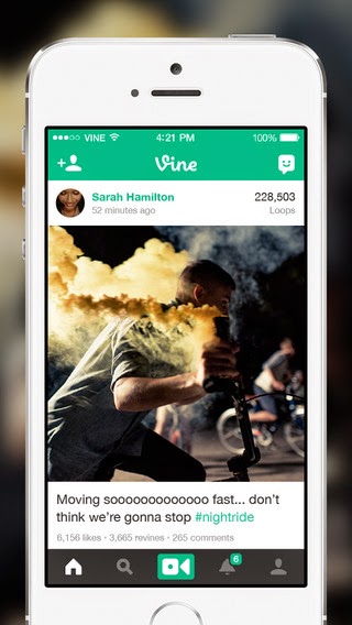 Vine è il miglior modo per vedere e condividere la vita in movimento.