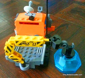LEGO City Arctic Ice Crawler 60033 Review vehicle crane with heavy duty hook overhead view