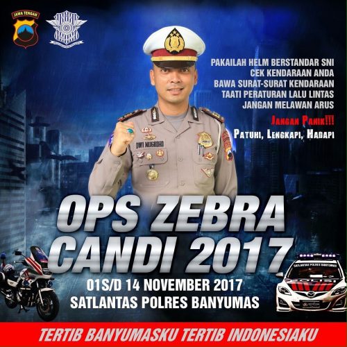 Info Lokasi Operasi Zebra 2017 Wilayah Polres Banyumas