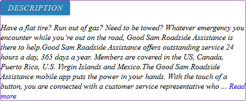 good sam roadside assistance