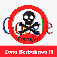 logo zona berbahaya google