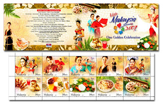 Visit Malaysia Year Stamp Booklet