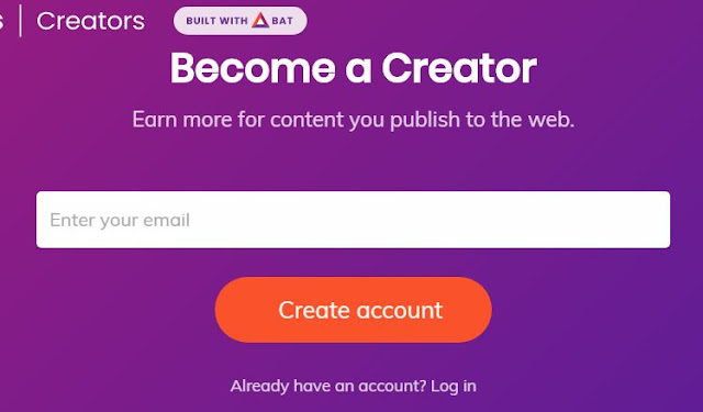 Account Creation on Brave